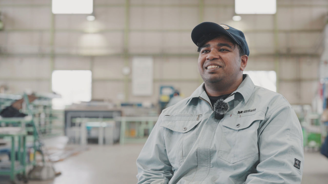 インタビュー動画の切り抜き