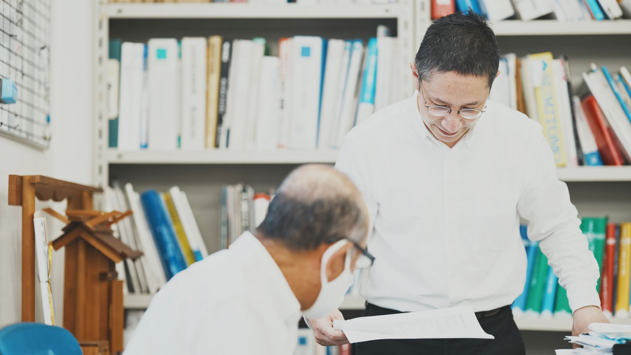 インタビュー動画の切り抜き